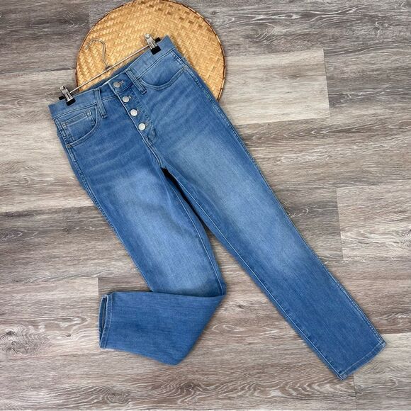 Madewell roadtripper jegging high Rise exposed Button fly - Picture 2 of 8